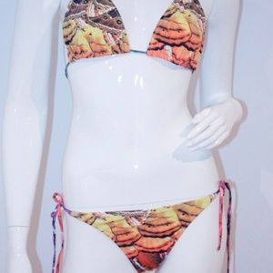 DINEILA BRAZIL Triangle BIKINI Set MULTI-COLOR